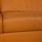2-Seater Leather Sofa in Orange from de Sede 3