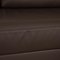 Vida 3-Seater Leather Sofa in Brown by Rolf Benz 3