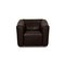 Ds 47 Leather Sofa & Armchairs in Dark Brown from de Sede, Set of 3 14