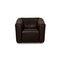 Ds 47 Leather Sofa & Armchairs in Dark Brown from de Sede, Set of 3, Image 14