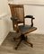 Edwardian Oak Desk Chair, 1900, Image 2