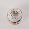 White, Red & Gold Porcelain Salt Container 9