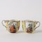 Porcelain Cups & Saucers attributed to Meissen Augustus Rex, Set of 4, Image 3