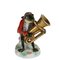 Porcelain Figurine of Frog with Trombone 1