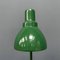 Lámpara de escritorio Bauhaus en verde, años 30, Imagen 18
