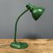 Lámpara de escritorio Bauhaus en verde, años 30, Imagen 4