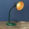 Lámpara de escritorio Bauhaus en verde, años 30, Imagen 6