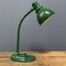 Lámpara de escritorio Bauhaus en verde, años 30, Imagen 7