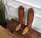 Antique Wooden Boots Trees, 1890s, Set of 2, Image 4