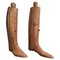 Antique Wooden Boots Trees, 1890s, Set of 2 1