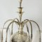 Lámpara de araña plateada de Elis Bergh, años 20, Imagen 5