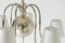 Lámpara de araña plateada de Elis Bergh, años 20, Imagen 4