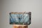 Cassettiera antica in pino marmorizzato blu di Svezia, Immagine 3