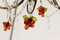 Murano Crystal Chandelier with Amber Glass Grapes, 1980s 4