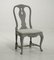 Antique Carved Swedish Rococo Style Chairs, Set of 10 2