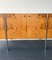 Console Table in Burl and Chrome, Image 2