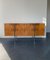 Console Table in Burl and Chrome, Image 1