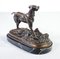 Bronze Hunting Dog Sculpture 6