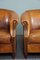 Vintage Club Chairs in Sheep Leather, Set of 2, Image 5