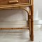 Vintage Italian Rattan and Bamboo Dressing Table, 1970s, Image 9