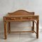 Vintage Italian Rattan and Bamboo Dressing Table, 1970s 1