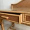 Vintage Italian Rattan and Bamboo Dressing Table, 1970s, Image 13