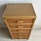 Vintage Chest of Drawers in Cane and Bamboo, 1970s, Image 4