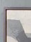 Swedish Artist, Alabaster Mini Abstract Composition, 1950s, Oil on Canvas, Framed 8