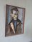 Schwedischer Künstler, Porträt eines Mannes, 1950er, Öl auf Leinwand, Gerahmt 4