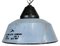 Industrial Grey Enamel & Cast Iron Pendant Light, 1960s 1