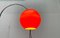 Mid-Century Space Age German Arc Floor Lamp from Wila, 1960s 4