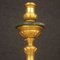 19th Century Lacquered & Gilded Torch Holder, 1870s, Image 7