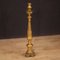 19th Century Lacquered & Gilded Torch Holder, 1870s 1