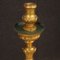 19th Century Lacquered & Gilded Torch Holder, 1870s, Image 10