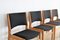Vintage Oak Dining Room Chairs, 1960s, Set of 4 5
