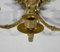 Napoleon III Wandlampen aus Vergoldeter Bronze, 2 . Set 9