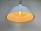 Industrial White Enamel Pendant Lamp from Emax, 1960s 9