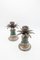 Italian Silver and Green Alpi Marble Candelabra, 1960s, Set of 2, Image 8