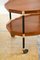 Mid-Century Spoken Bar Cart with Removable Tray, 1950s 3