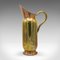 Victorian English Tall Pouring Jug Stem Vase in Brass, Copper, Ewer, 1890s, Image 5