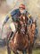 M. Coryi, Partie de polo, Oil on Canvas 4