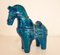 Italian Blue Horse Figure by Bitossi, 1960s 4