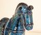Italienische Blue Horse Figur von Bitossi, 1960er 9