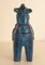 Italian Blue Horse Figure by Bitossi, 1960s 15