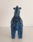 Figurine Cheval Bleu par Bitossi, Italie, 1960s 16