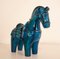 Italian Blue Horse Figure by Bitossi, 1960s 8