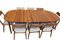 Danish Oval Dining Table in Teak, 1960s, Set of 2, Image 6