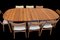 Danish Oval Dining Table in Teak, 1960s, Set of 2, Image 17