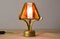 Italian Brutalist Table Lamp in Metal and Hammered Murano by Longobard, 1980s, Image 6