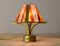 Italian Brutalist Table Lamp in Metal and Hammered Murano by Longobard, 1980s, Image 7